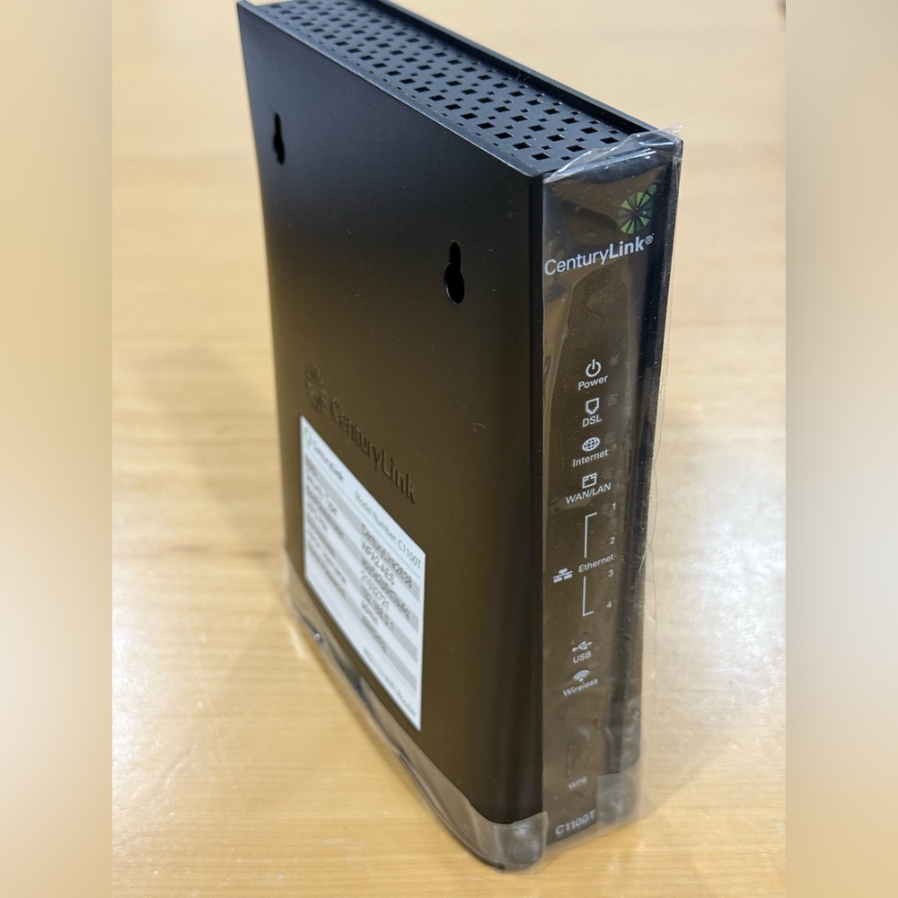 CenturyLink Technicolor C1100T Vdsl2 Modem 802.11n WiFi Router New (router only)